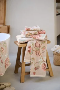Badetuch Secret Garden Khaki 55x100cm