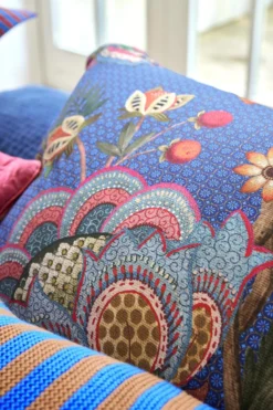 Bettbezugsset Bombay Bold Dunkelblau