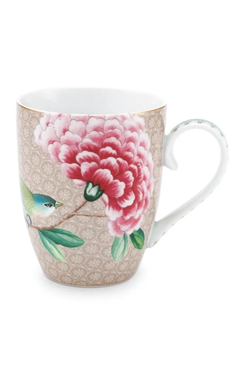 Blushing Birds Tasse Gross Khaki