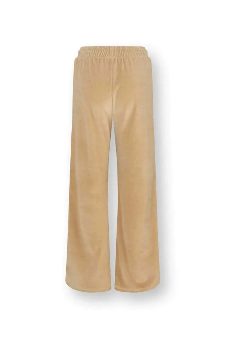 Britta Lange Hose Velvet Beige
