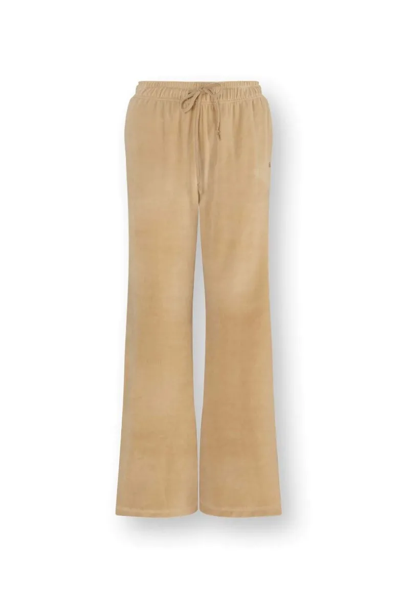 Britta Lange Hose Velvet Beige