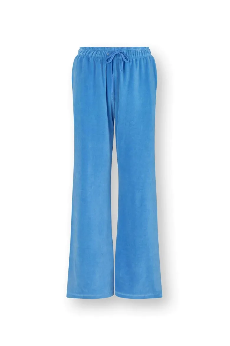 Britta Lange Hose Velvet Blau