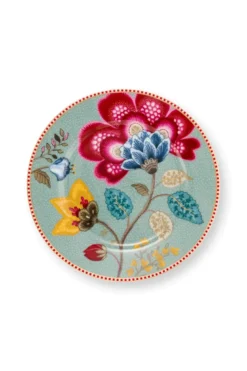 Etagere 3 Ebenen Blooming Tales Fantasy Blau