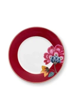 Etagere 3 Ebenen Blooming Tales Fantasy Dunkelrot