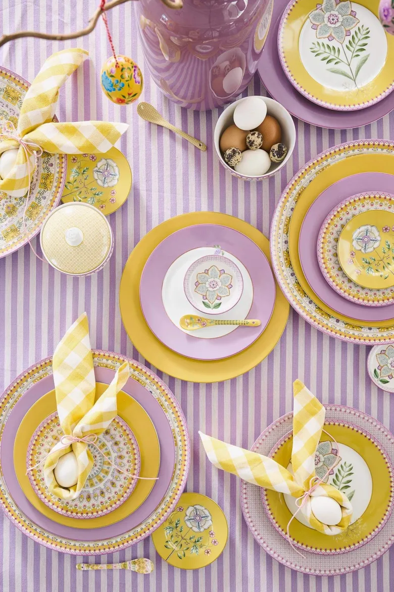 Frühstücksteller Lily&Lotus Uni Gelb 23cm