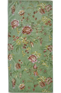 Große Handtuch Secret Garden Grün 70x140cm