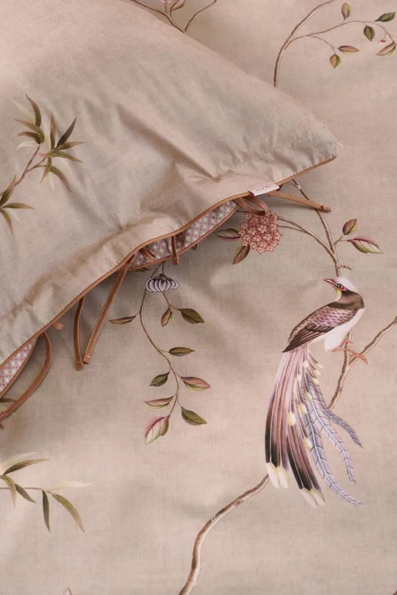 Kissenbezug Bamboo Blossom Khaki
