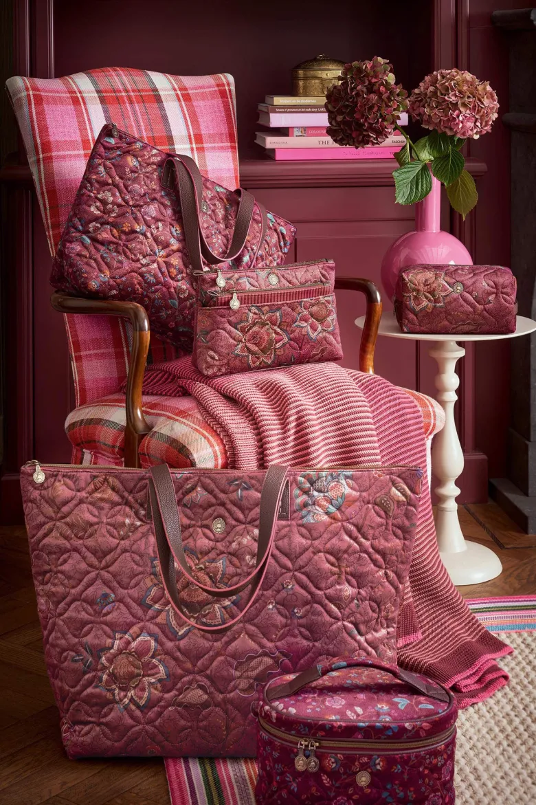 Kosmetikkoffer Cleo Flora Bangelore Rosa
