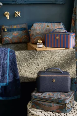 Kosmetiktasche Cooper Extra Groß Jabali Blau