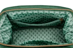 Kosmetiktasche Klein Quiltey Days Grün