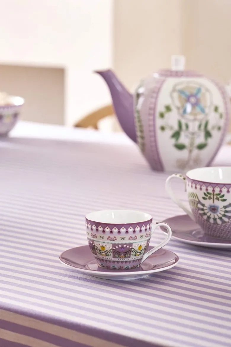 Lily & Lotus Espresso Tasse & Untertasse Lila