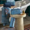Necessaire Cooper Klein Jaipur Flower Blau
