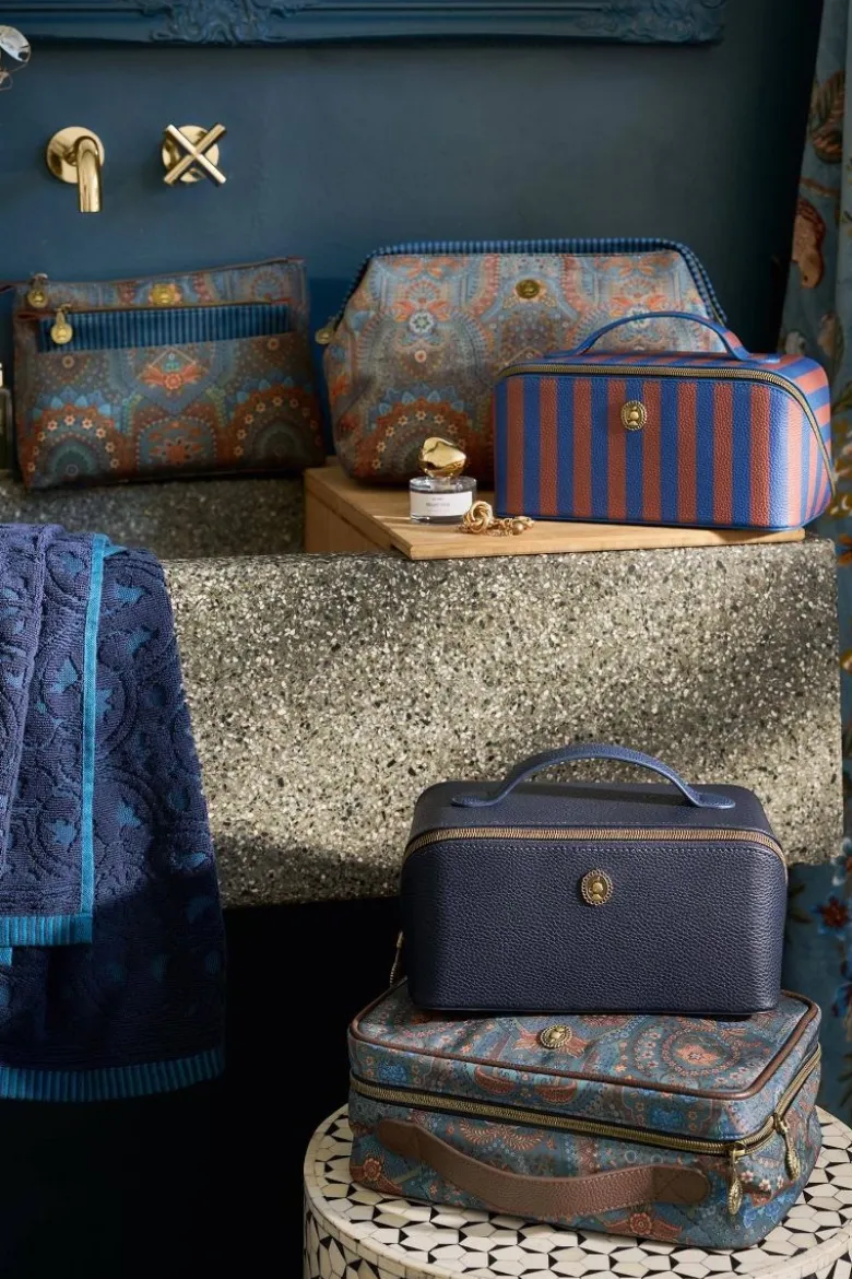 Necessaire Cyrille Mittelgroß Blau