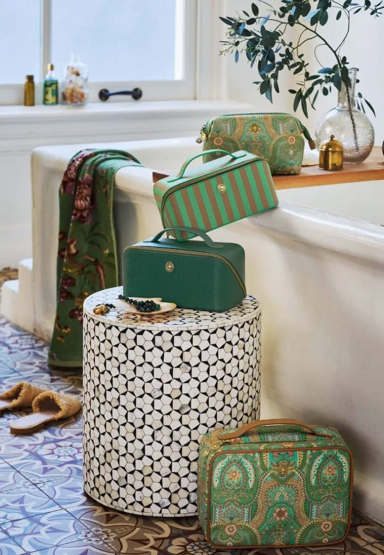 Necessaire Cyrille Mittelgroß Grün