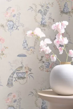 Pip Studio Chinese Porcelain Vinyltapete Sand