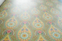 Pip Studio Raindrops Vliestapete Gelb/Ocre