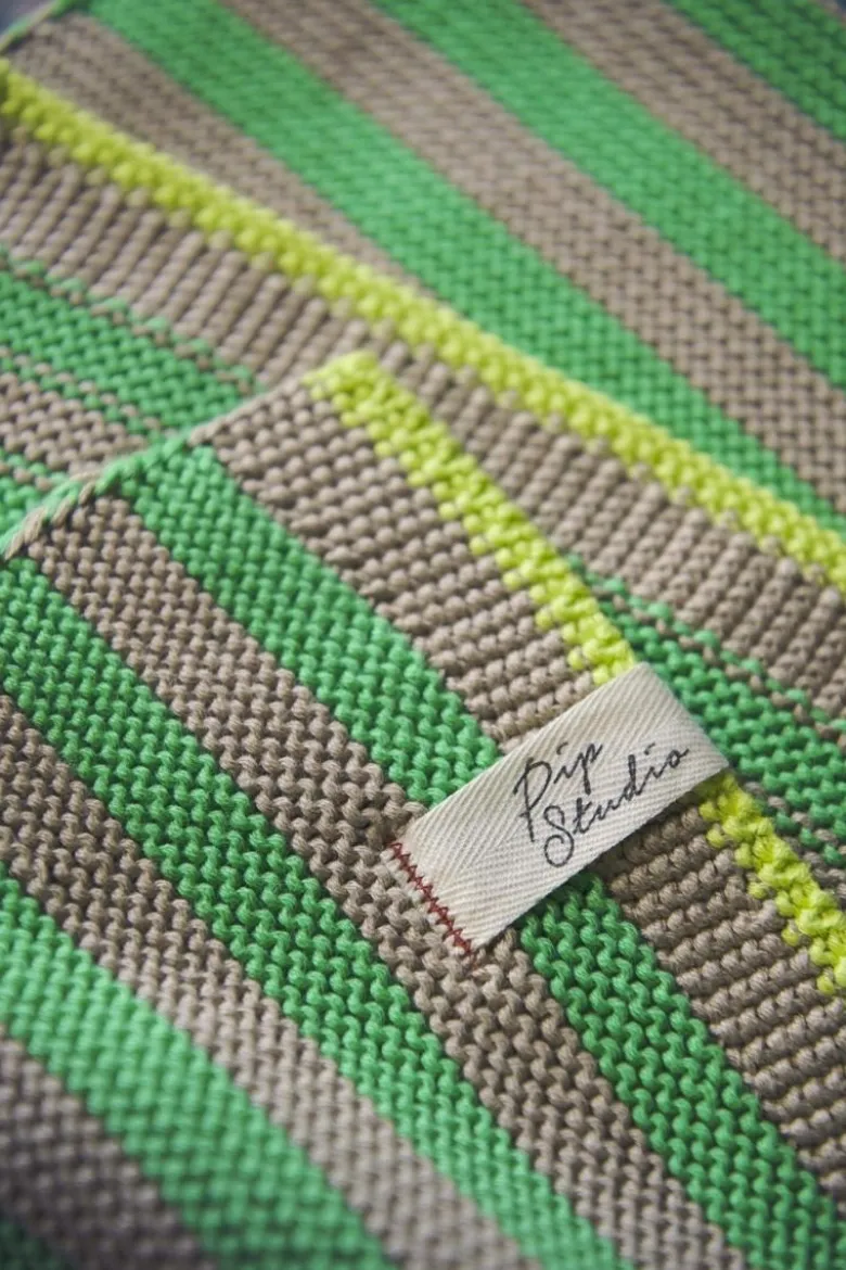 Quilt Bonsoir Stripe Grün