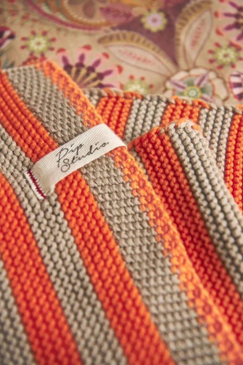Quilt Bonsoir Stripe Orange
