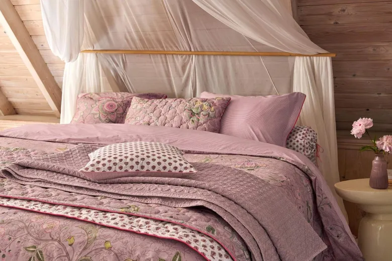 Quilt Mumbai Morning Rosa