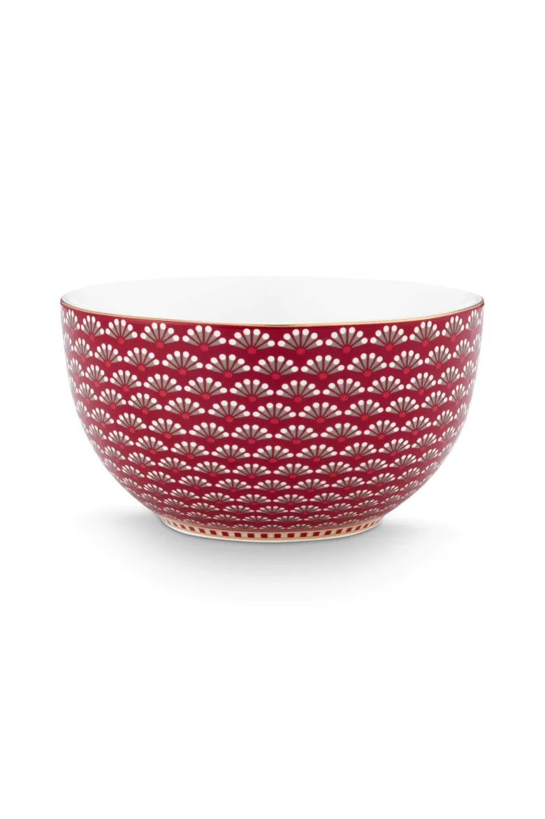 Schale Blooming Tales Dunkelrot 12cm