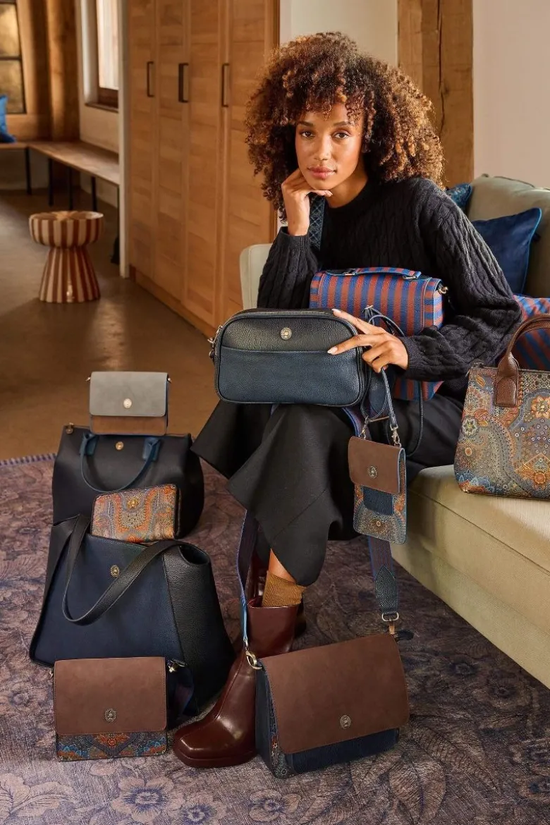 Schultertasche Fenna Klein Jabali Blau