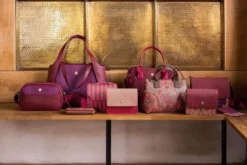 Schultertasche Filou Groß Lila