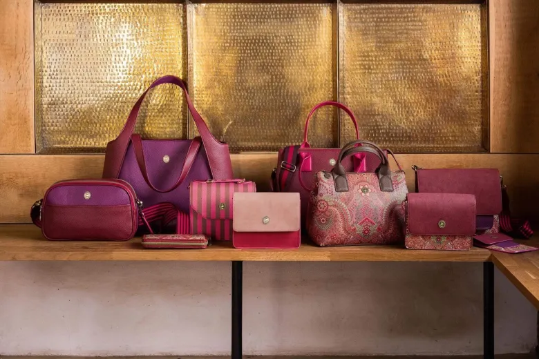 Schultertasche Filou Groß Lila