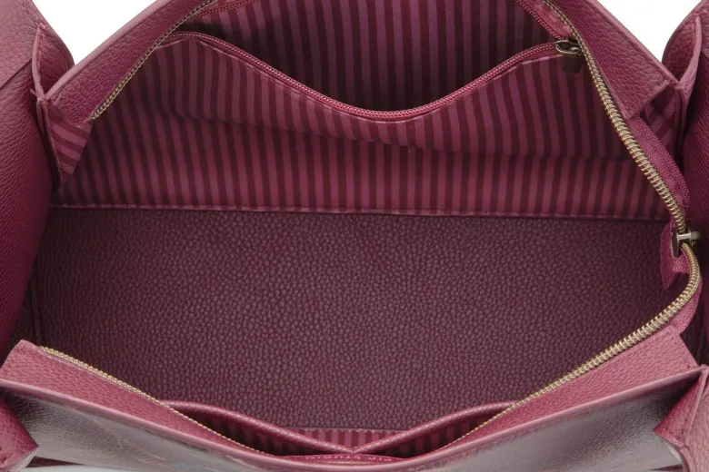 Schultertasche Filou Mittelgroß Bodhi Flower Rot