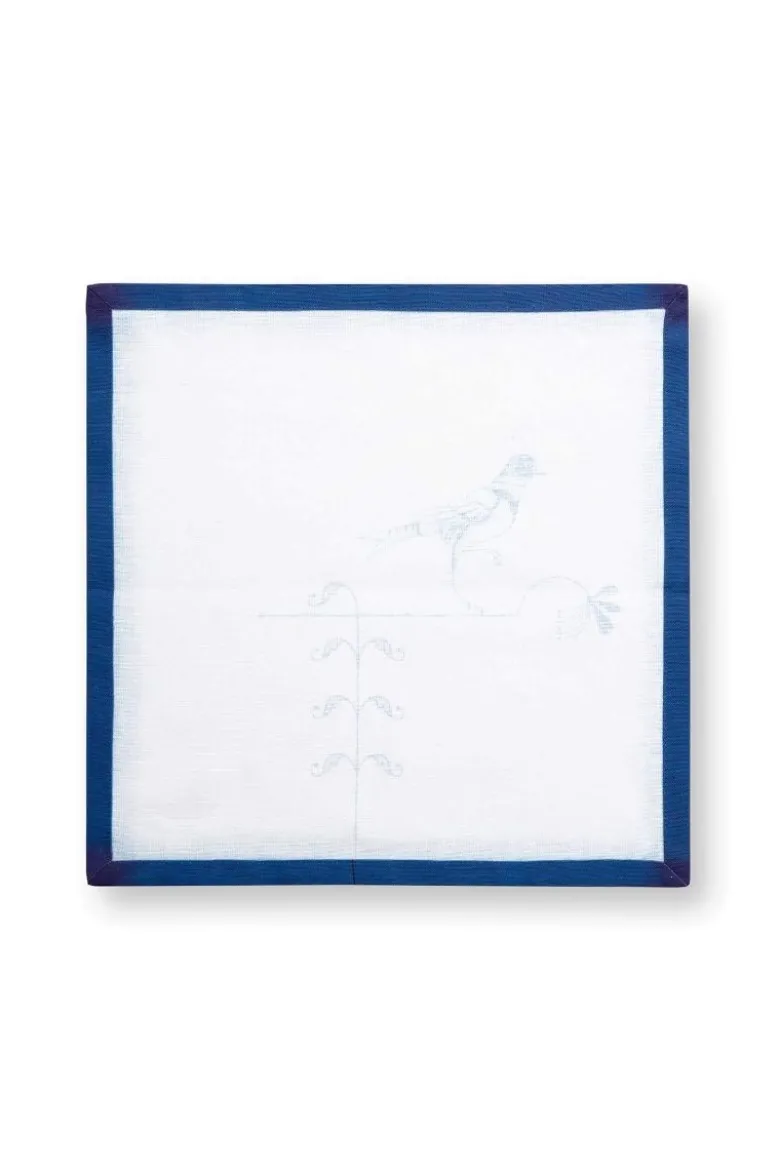 Set/2 Servietten Pip & The Blue Bird Blau