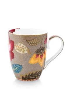 Set/2 Tassen Blooming Tales Fantasy Khaki 365ml