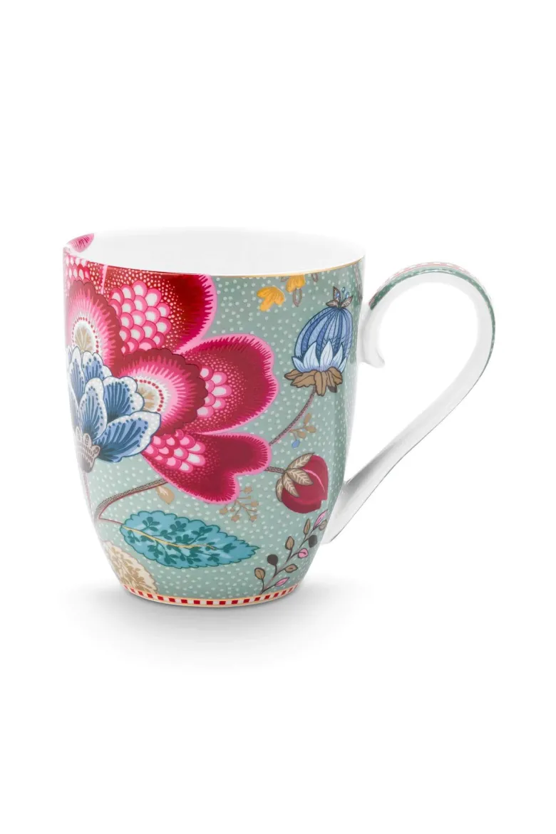 Set/2 Tassen Blooming Tales Fantasy Blau 450ml