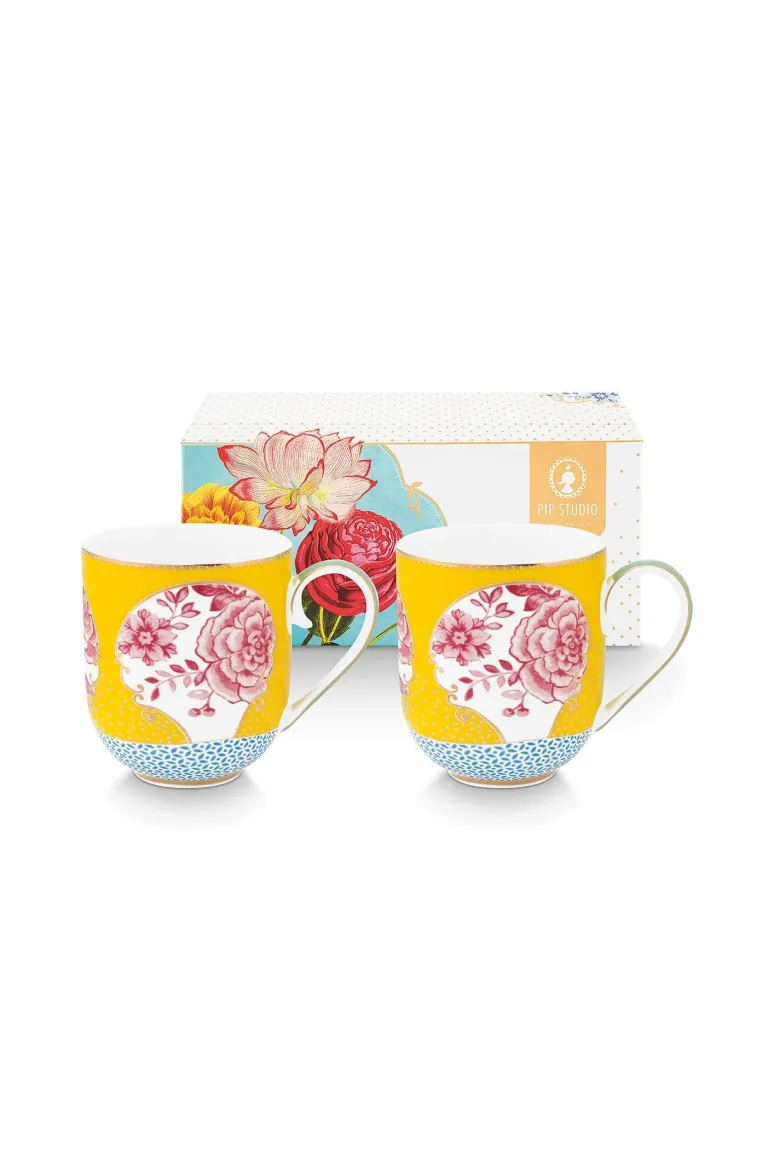 Set/2 Tassen Royal Gelb 325ml