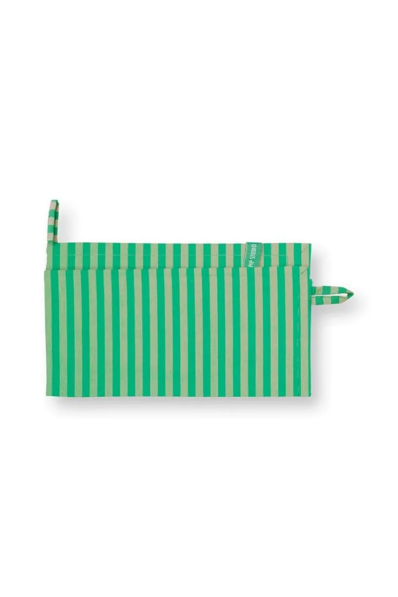 Stripes Set/2 Geschirrtüchern Grün
