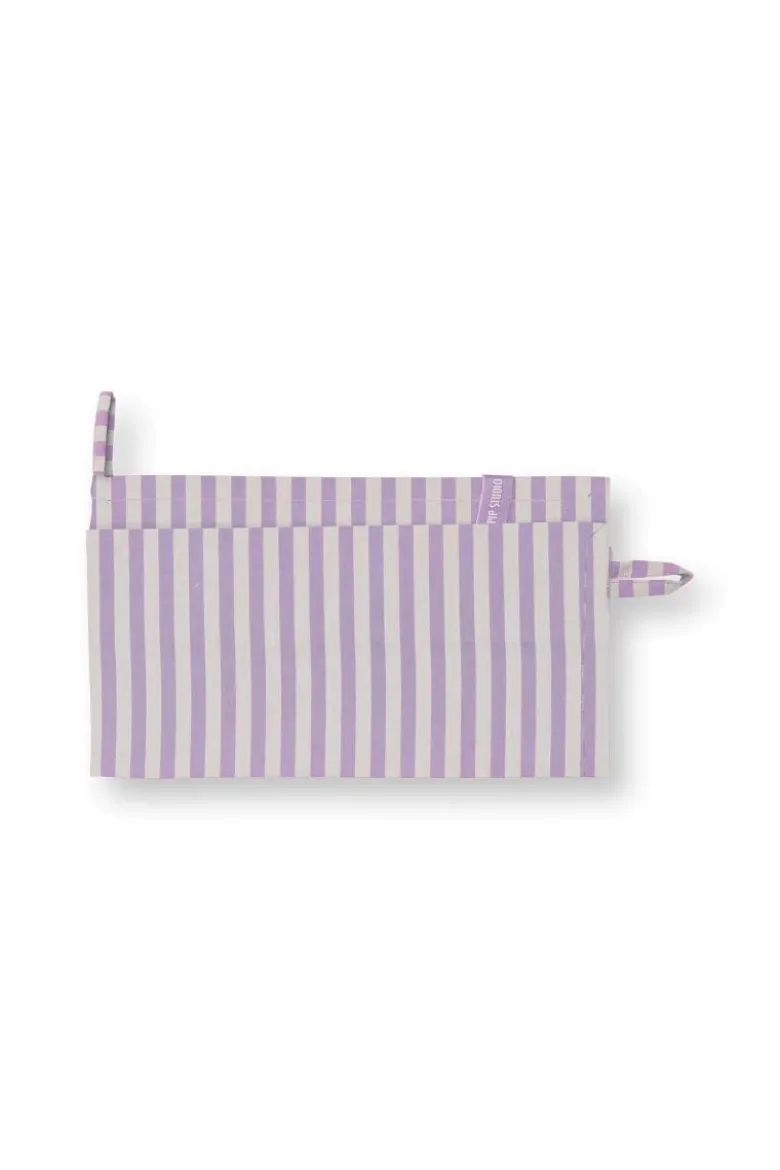 Stripes Set/2 Geschirrtüchern Lila