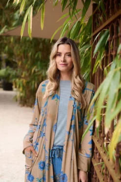 Tatum Top Kurze Ärmeln Little Sumo Stripe Blau