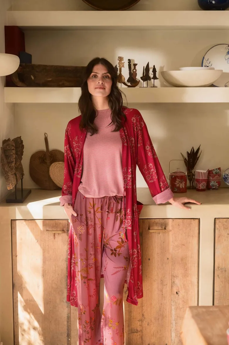 Tatum Top Kurze Ärmeln Little Sumo Stripes Rosa
