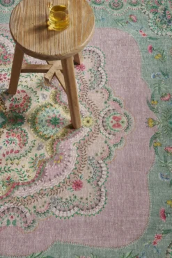 Teppich Majorelle by Pip Lila/Grün