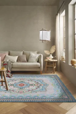 Teppich Majorelle by Pip Pastell Blau