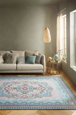 Teppich Majorelle by Pip Pastell Blau