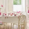 Tortenteller Klein Jolie Punkte Gold Rosa
