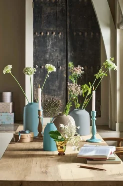Vase Keramik Matt Grau 24cm