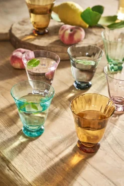 Wasserglas Tulpe Grün 280ml
